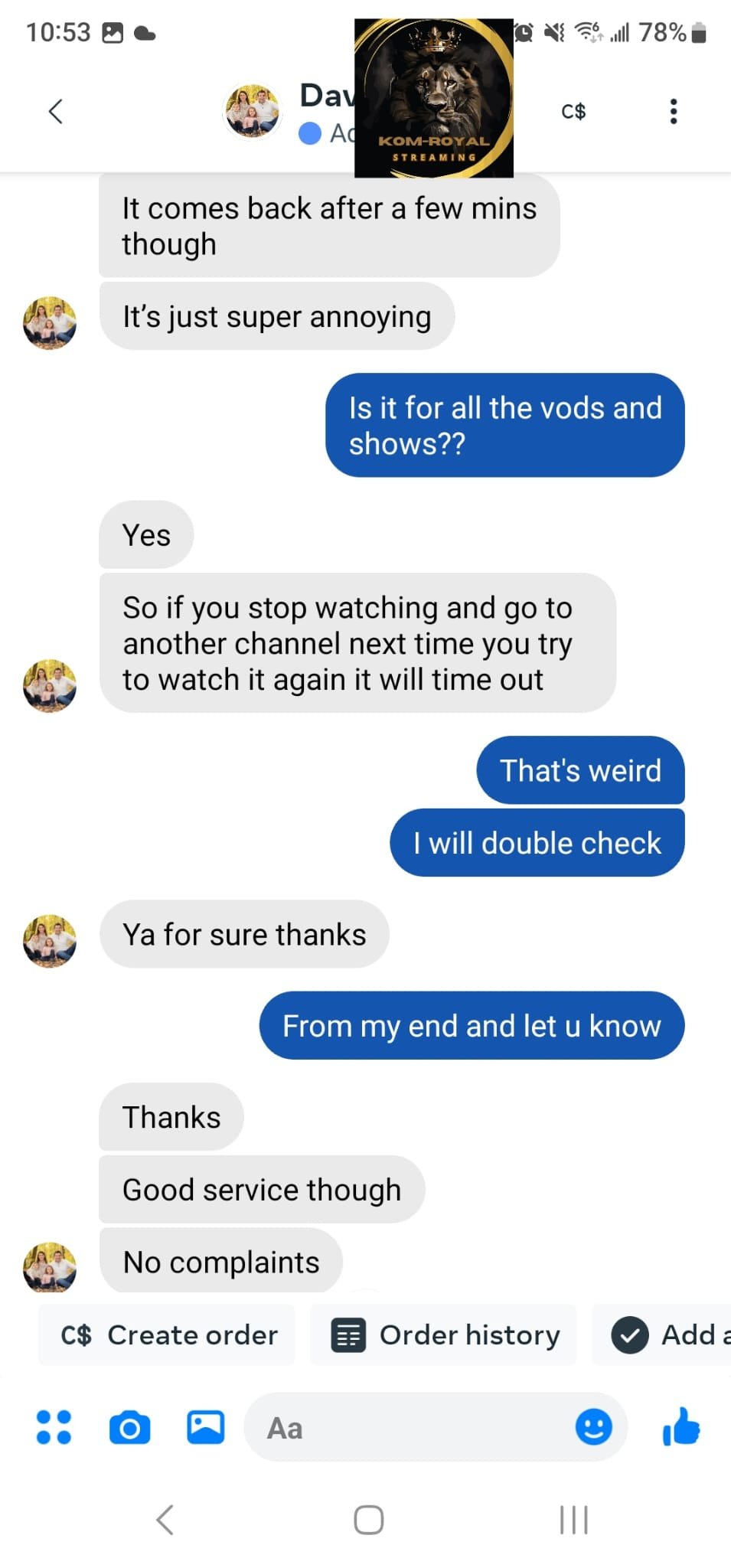 KOM ROYAL KOM ROYAL 1