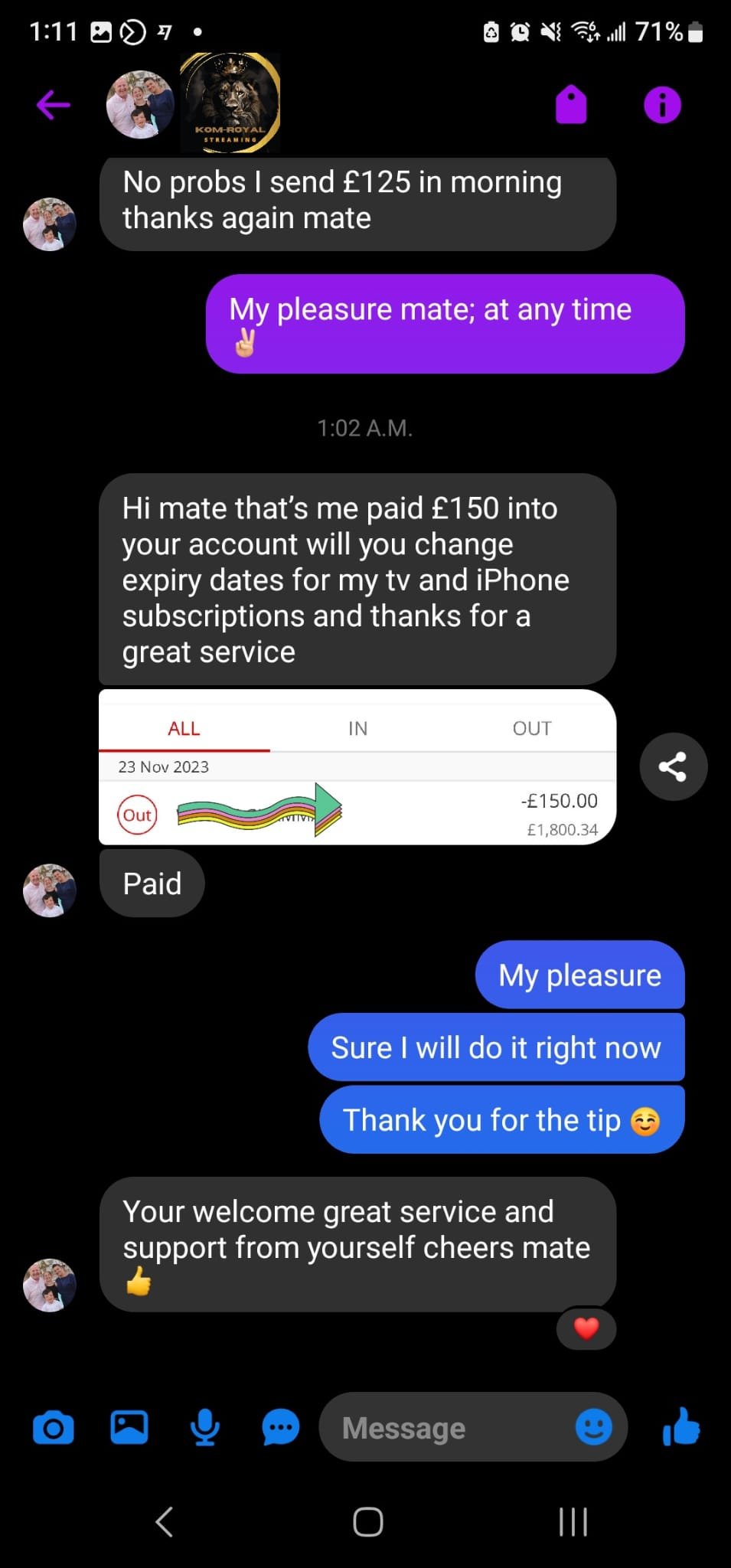 KOM ROYAL KOM ROYAL 11 1