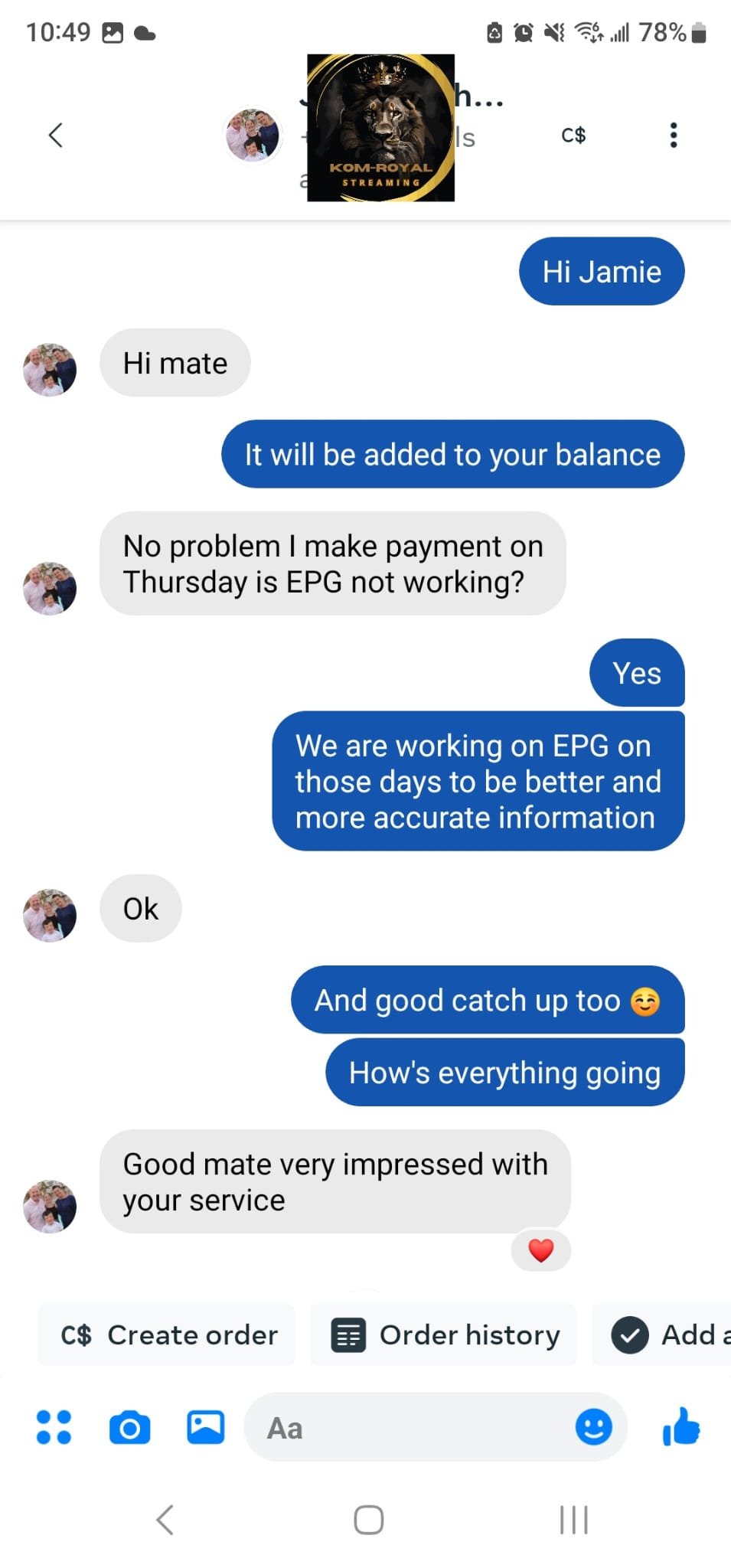 KOM ROYAL KOM ROYAL 2